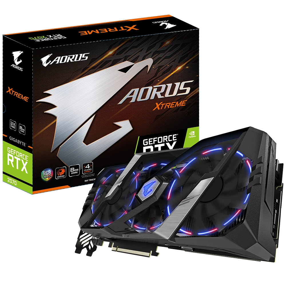Gigabyte AORUS GeForce RTX 2070 XTREME 8G